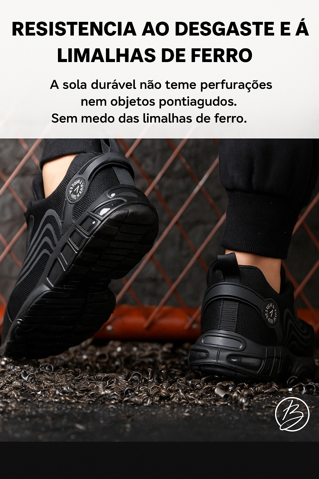 PéSeguro™ – Aderência Imbatível, Conforto em Cada Passo!
