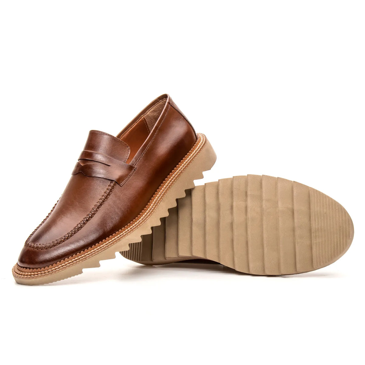 Loafer Valente Tratorado Whisky - 3654