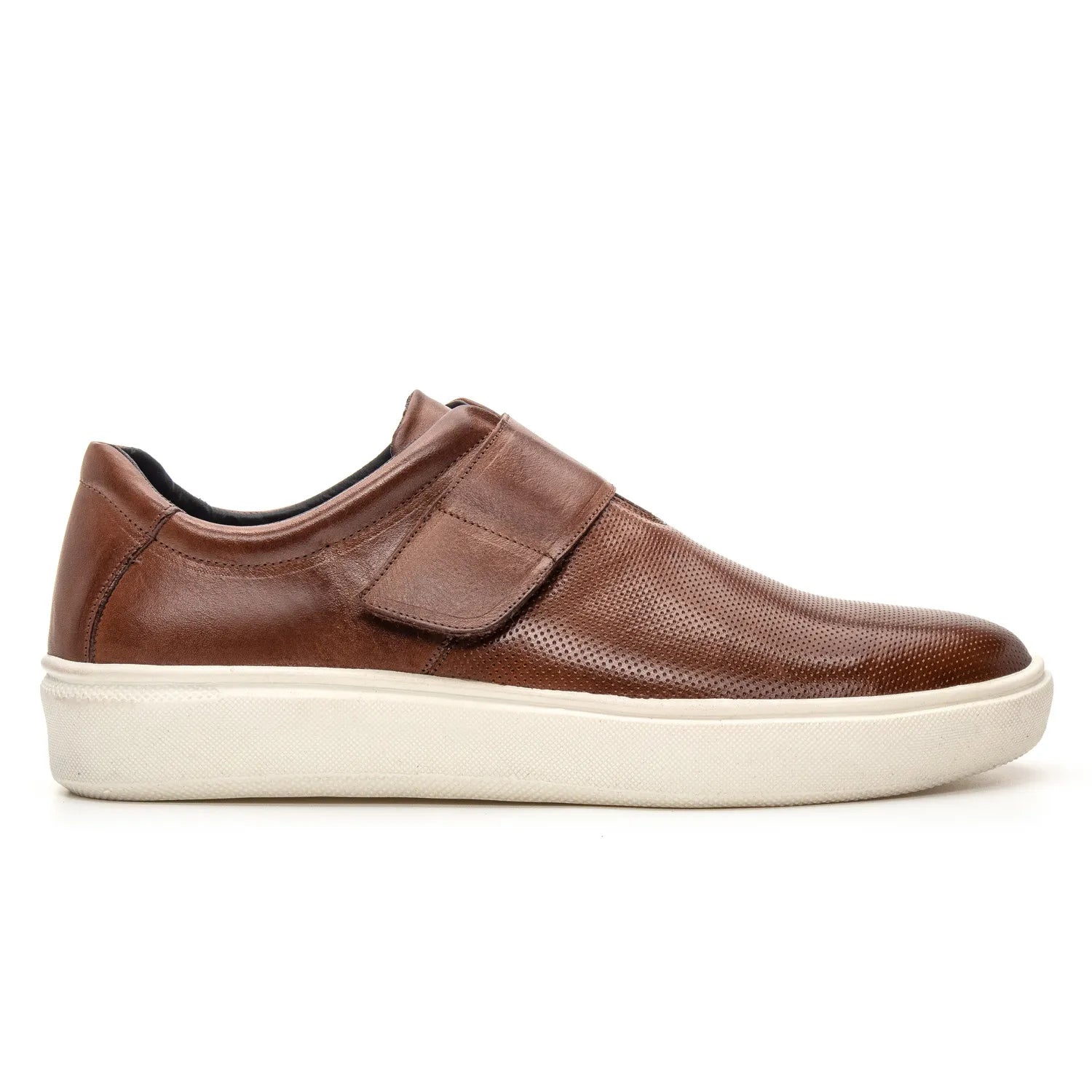 Tênis Casual com Velcro Whisky - 5002