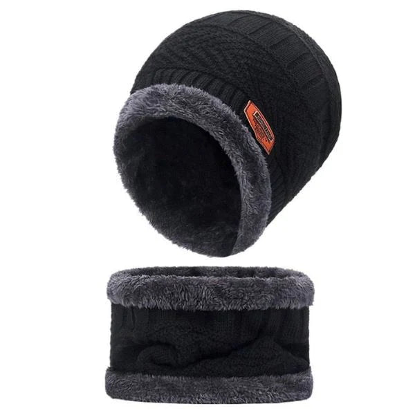Kit Conforto Pollar - Bota, Touca e Cachecol Peluciados (OFERTA DE INVERNO)