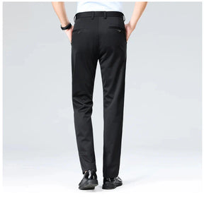 (COMPRE 1 LEVE 2) Calça Social Traço Fino + Cinto Social Couro