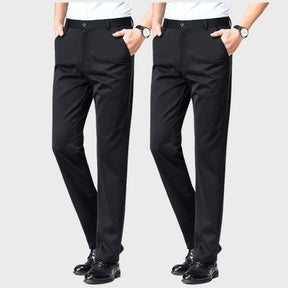 (COMPRE 1 LEVE 2) Calça Social Traço Fino + Cinto Social Couro