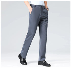 (COMPRE 1 LEVE 2) Calça Social Traço Fino + Cinto Social Couro