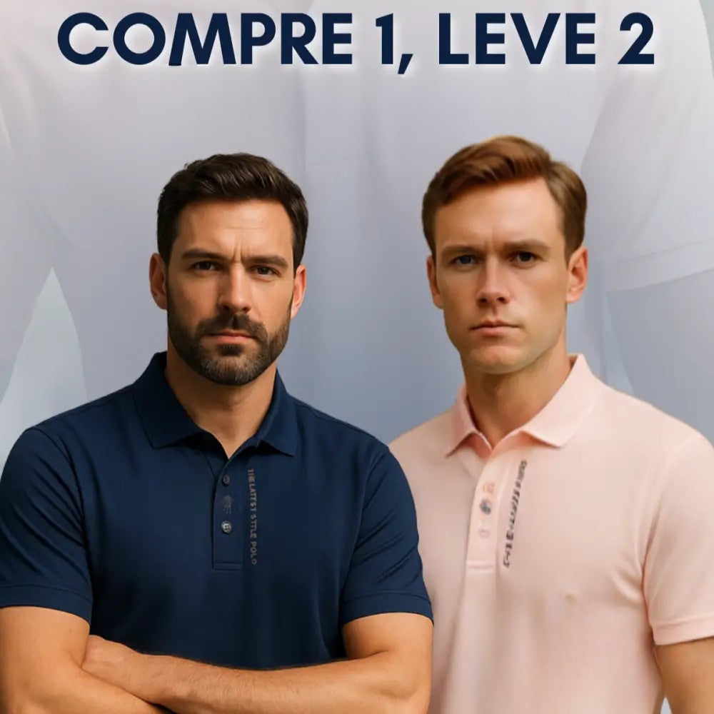 (COMPRE 1 LEVE 2) Camisa Polo Club – Presença Forte. Estilo Inconfundível.