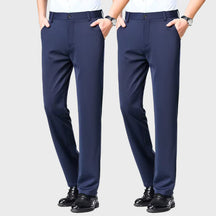 (COMPRE 1 LEVE 2) Calça Social Traço Fino + Cinto Social Couro