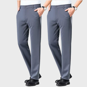 (COMPRE 1 LEVE 2) Calça Social Traço Fino + Cinto Social Couro