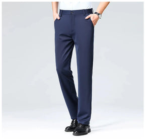 (COMPRE 1 LEVE 2) Calça Social Traço Fino + Cinto Social Couro