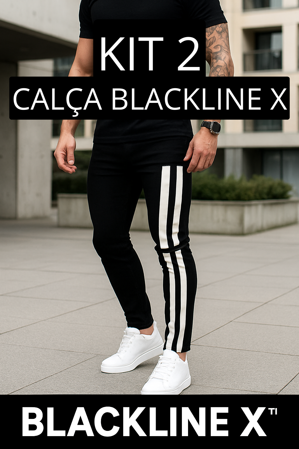 (COMPRE 1 LEVE 2) BLACKLINE X™ O Jeans Que Rompe o Comum, Vista o Que Te Destaca