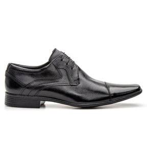 Sapato Social com Cadarço Vanguarda Preto - 4604