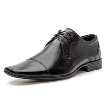Sapato Social com Cadarço Vanguarda Preto - 4604