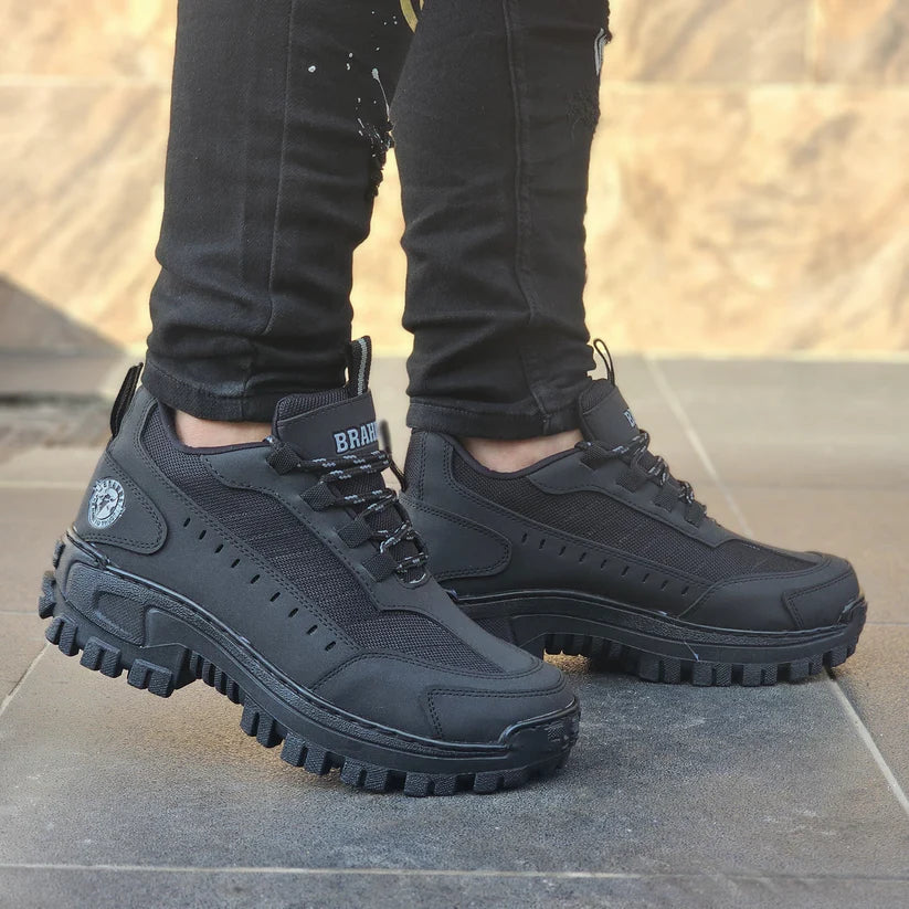 Bota Bramha™ – Estilo Imponente, Conforto Extremo e Pronta pra Qualquer Terreno!+Brinde, Carteira de Couro Legitimo