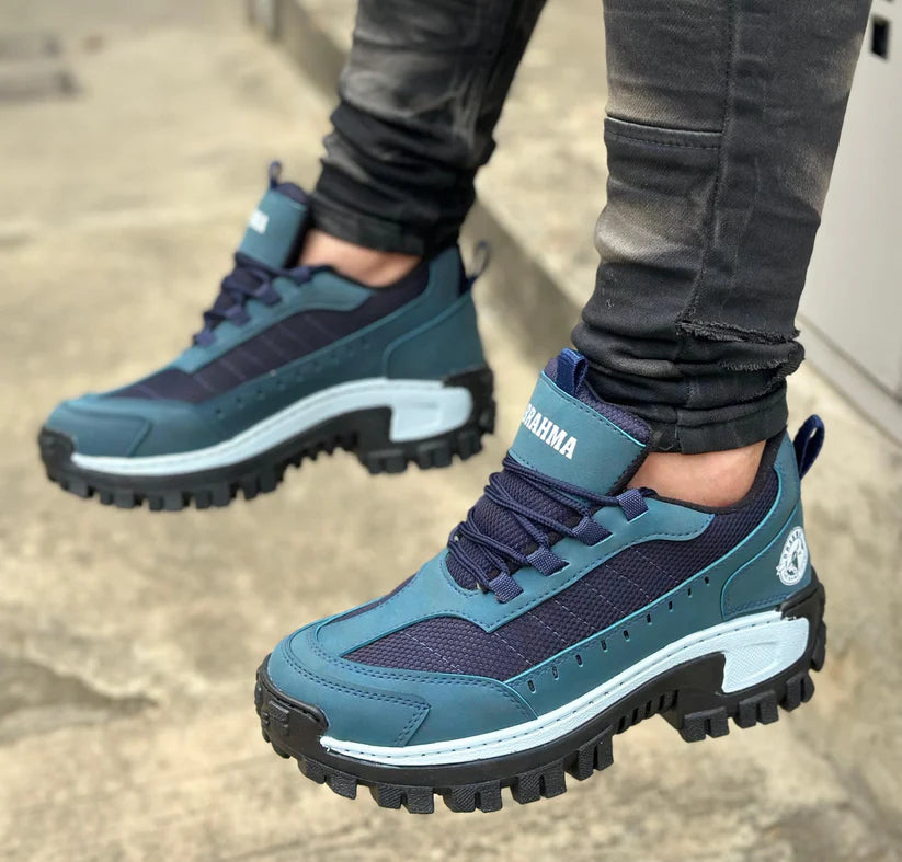 Bota Bramha™ – Estilo Imponente, Conforto Extremo e Pronta pra Qualquer Terreno!+Brinde, Carteira de Couro Legitimo