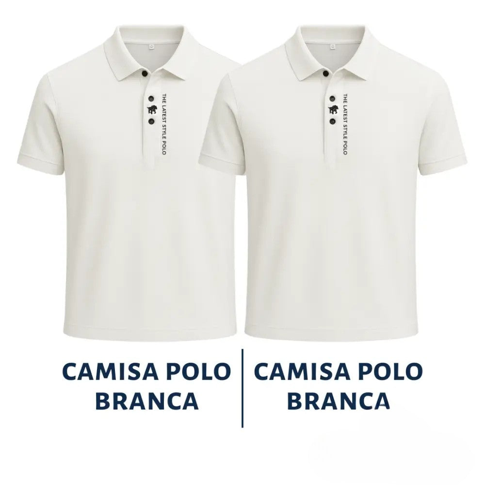 (COMPRE 1 LEVE 2) Camisa Polo Club – Presença Forte. Estilo Inconfundível.